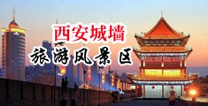 女孩骚逼被插视频里面中国陕西-西安城墙旅游风景区
